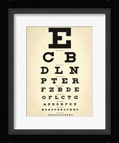 Eye Chart Fine Art Print
