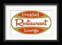 Restaurant Cocktail Lounge Fine Art Print