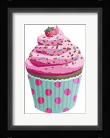 Chocolate Cupcake Pink Fine Art Print