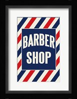 Barber Shop Stripes Fine Art Print