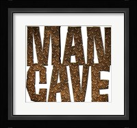 Man Cave Cut Out Fine Art Print