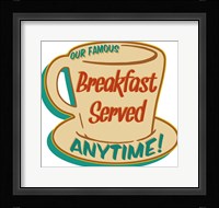 Breakfast Served Fine Art Print