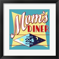 Mom's Diner Fine Art Print