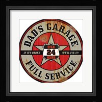 Dads Garage Rusted Fine Art Print