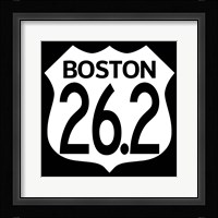 Boston Marathon Framed Print