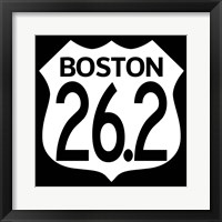 Boston Marathon Framed Print