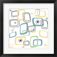 Retro Squares 1 Fine Art Print