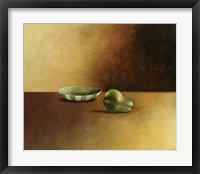 Bowl and Pear Fine Art Print