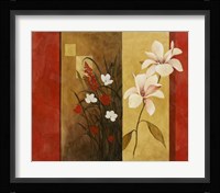 Asian Floral II Framed Print
