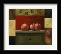 Apple Trio Framed Print