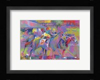 Horse Race 1 Fine Art Print