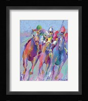 Horse Race 2 Fine Art Print