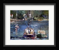 Waiting to Ride Framed Print