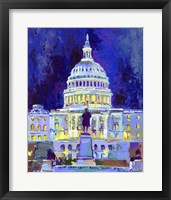 Washington D C Framed Print