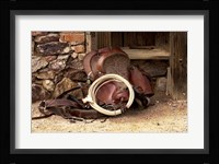 Head Wrangelrs Saddle Fine Art Print