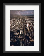 Honolulu Rainbow Framed Print