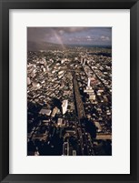 Honolulu Rainbow Framed Print