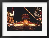 Vegas Lights Framed Print