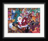 Santa Arrives Fine Art Print