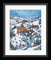 Christmas Barn Fine Art Print