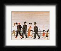 On the Promenade Fine Art Print