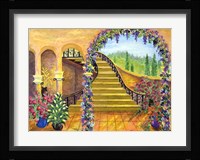Terrace Garden Fine Art Print