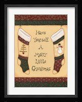 Christmas Quilts III Framed Print