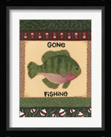 Fishing I Framed Print