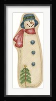Tree Snowman Fine Art Print