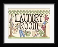 Laundry Room Framed Print
