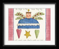 An Angel In The House Framed Print