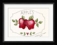 2 Apples On Vine Fine Art Print