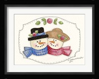 Snow Couple 2 Fine Art Print