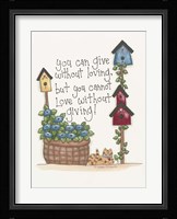 Love Without Giving Fine Art Print