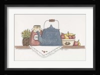 Teapot With Crock Fine Art Print