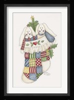 Bunny Stocking Fine Art Print