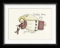 Christmas Dreams Angel Fine Art Print
