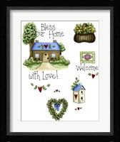 Bless Our Home Framed Print