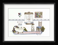 Country Bath 2 Framed Print
