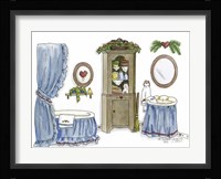 Country Bath 3 Framed Print