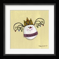 Egg Princess Framed Print
