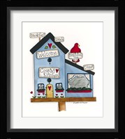 Country Kitchen Birdhouse Fine Art Print