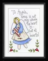 To Angels Fine Art Print