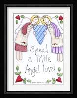 Spread A Little Angel Love Fine Art Print