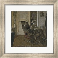 Thadee Natanson, Ker-Xavier Roussel and Vuillard's Reflection in the Mirror, 1907-1908 Fine Art Print