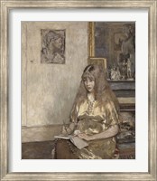 Portrait of Genevieve Bernheim de Villers (1907-1936) Fine Art Print