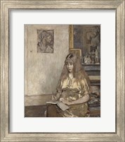 Portrait of Genevieve Bernheim de Villers (1907-1936) Fine Art Print
