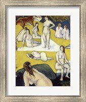 Bathers with a Red cow, 1887 Fine Art Print