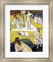 Bathers with a Red cow, 1887 Fine Art Print