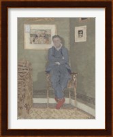 Portrait of Felix Vallotton (1865-1925) Fine Art Print